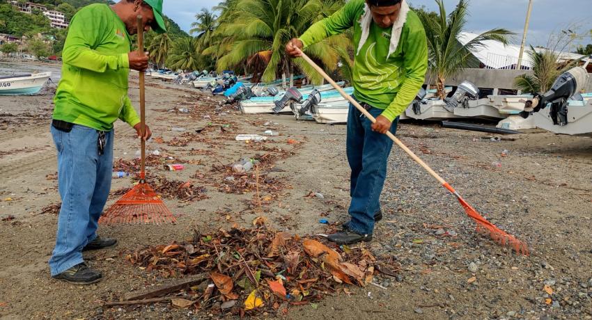 Servicios Públicos intensifica labores de limpieza tras dos días de intensas lluvias