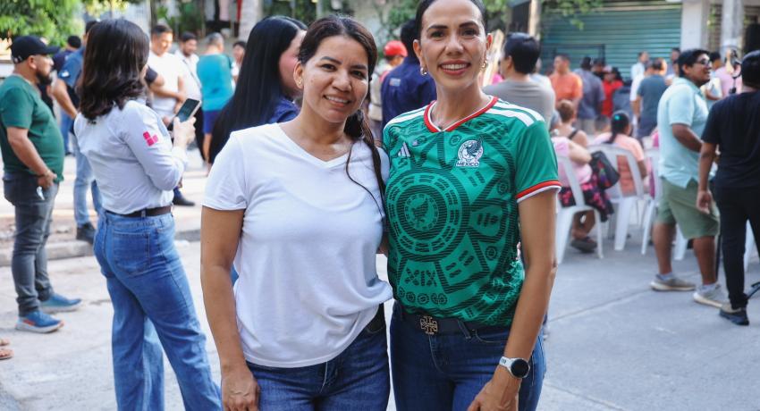 Lizette Tapia Castro dio el banderazo de arranque a la construcción del andador Pez Vela