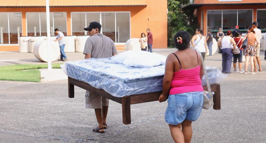Se realiza una nueva entrega de material subsidiado del programa Construyendo mi Hogar